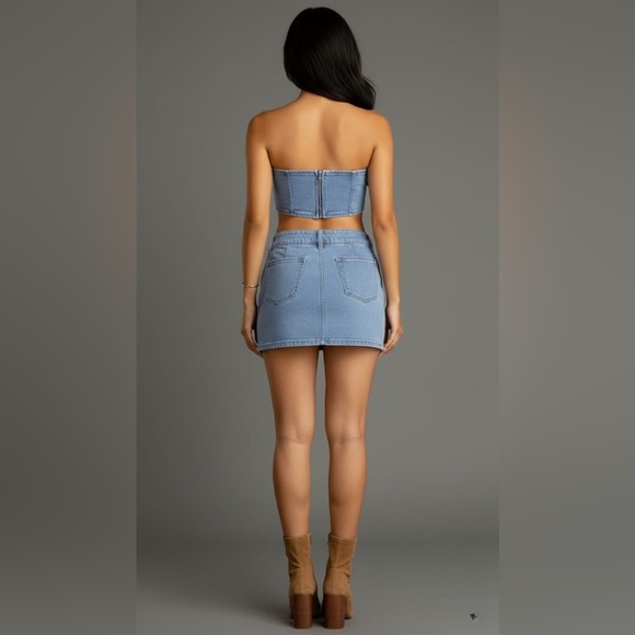 Denim Seduction Set – Belted Babe Edition - Picture 3 of 7